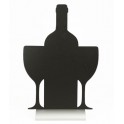 Silhoutte de table avec socle aluminium VIN