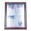 PORTE MENU LED GAMME CLASSIC BOIS MARRON FONCE FIXATION MURALE