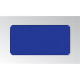 Tableau Flexi Rectangle Bleu 50 x 100 cm