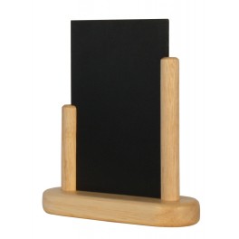 Porte-menu de table cadre bois coloris naturel