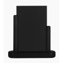 Porte-menu de table cadre bois coloris noir