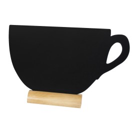 Ardoise noire - Silhouette de table TASSE