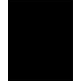 Ardoise noire pour restaurants - Silhouette murale RECTANGLE