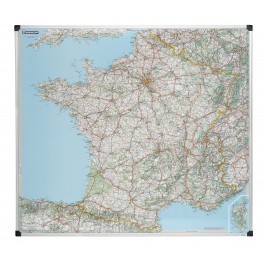 Carte de France routière - Magnétique