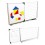 Tableau diptyque enfant 60 x 100 blanc