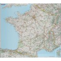 Carte de France routière - Souple